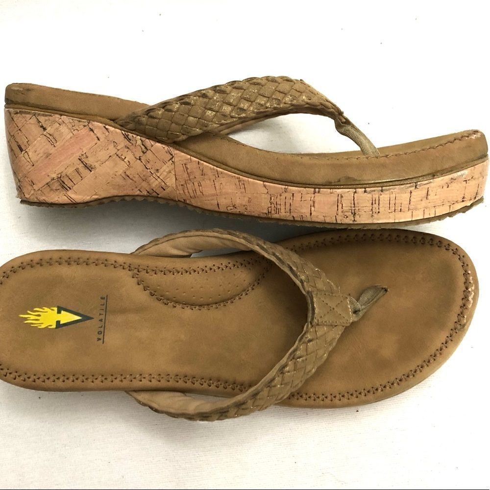 Volatile Reagan flip flop size 11